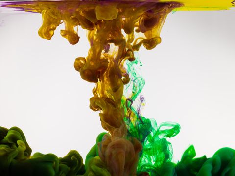 Ink in water